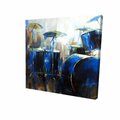 Fondo 16 x 16 in. Asbtract Drums-Print on Canvas FO2792123